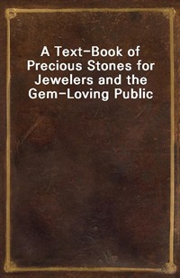 A Text-Book of Precious Stones for Jewelers and the Gem-Loving Public (커버이미지)