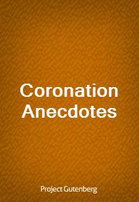 Coronation Anecdotes (커버이미지)