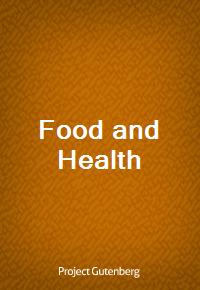 Food and Health (커버이미지)
