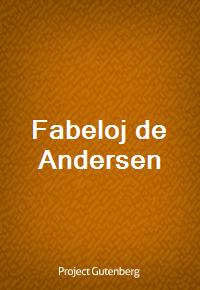 Fabeloj de Andersen (커버이미지)