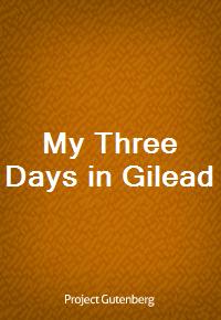 My Three Days in Gilead (Ŀ̹)