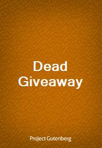 Dead Giveaway (커버이미지)