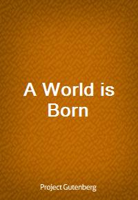 A World is Born (커버이미지)