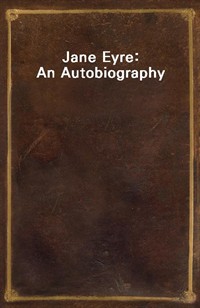 Jane Eyre: An Autobiography (커버이미지)