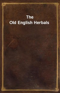 The Old English Herbals (Ŀ̹)