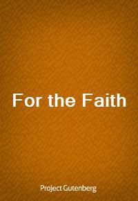 For the Faith (커버이미지)