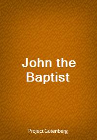 John the Baptist (커버이미지)