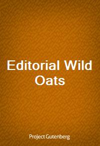 Editorial Wild Oats (커버이미지)