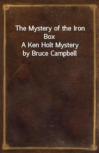 The Mystery of the Iron BoxA Ken Holt Mystery by Bruce Campbell (Ŀ̹)