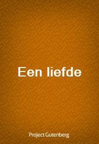 Een liefde (커버이미지)