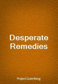 Desperate Remedies (커버이미지)