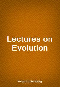 Lectures on Evolution (Ŀ̹)