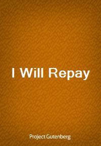 I Will Repay (커버이미지)