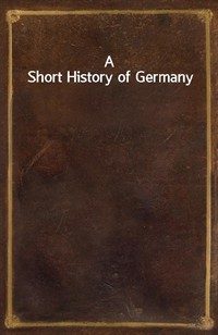 A Short History of Germany (커버이미지)