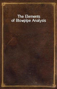 The Elements of Blowpipe Analysis (Ŀ̹)