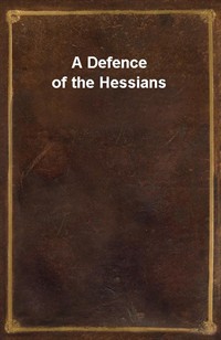 A Defence of the Hessians (커버이미지)