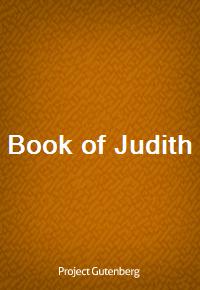 Book of Judith (커버이미지)
