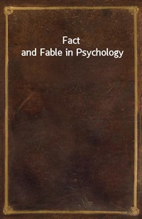 Fact and Fable in Psychology (커버이미지)