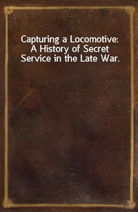 Capturing a Locomotive: A History of Secret Service in the Late War. (커버이미지)