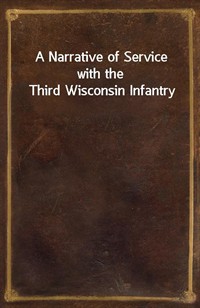 A Narrative of Service with the Third Wisconsin Infantry (커버이미지)