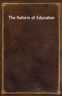 The Reform of Education (Ŀ̹)