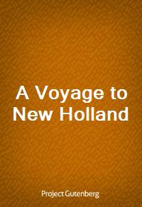 A Voyage to New Holland (커버이미지)