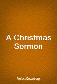 A Christmas Sermon (커버이미지)