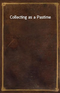 Collecting as a Pastime (커버이미지)