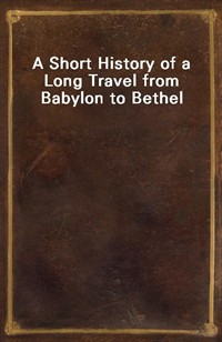 A Short History of a Long Travel from Babylon to Bethel (커버이미지)