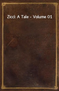 Zicci: A Tale - Volume 01 (커버이미지)
