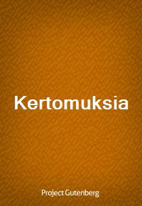 Kertomuksia (커버이미지)