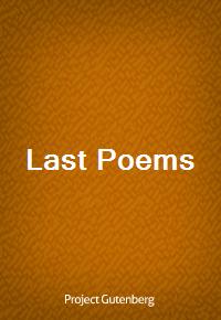 Last Poems (Ŀ̹)