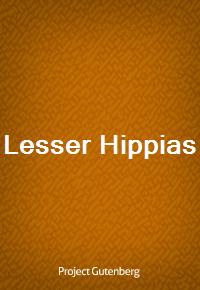 Lesser Hippias (Ŀ̹)