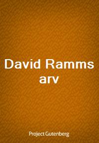 David Ramms arv (커버이미지)