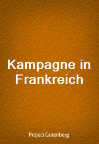 Kampagne in Frankreich (커버이미지)