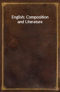 English: Composition and Literature (커버이미지)