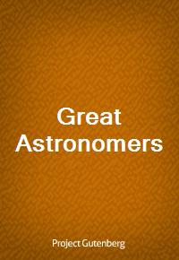Great Astronomers (커버이미지)