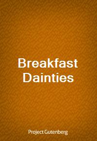 Breakfast Dainties (커버이미지)