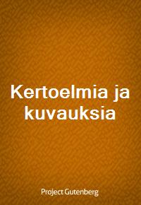 Kertoelmia ja kuvauksia (커버이미지)