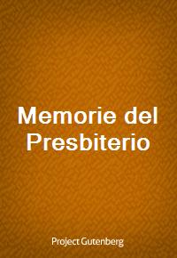 Memorie del Presbiterio (Ŀ̹)