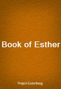 Book of Esther (커버이미지)