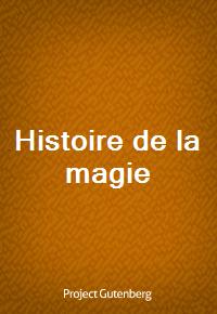 Histoire de la magie (커버이미지)