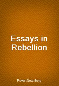 Essays in Rebellion (커버이미지)