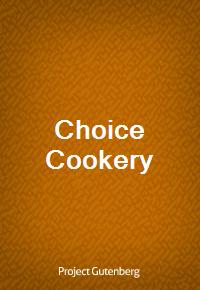 Choice Cookery (커버이미지)