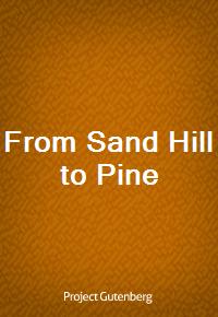 From Sand Hill to Pine (커버이미지)