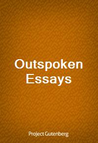 Outspoken Essays (Ŀ̹)