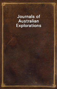 Journals of Australian Explorations (커버이미지)