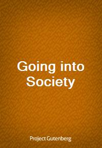 Going into Society (커버이미지)