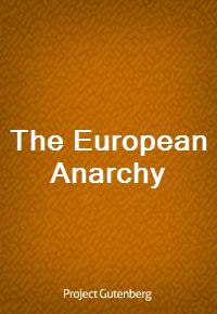 The European Anarchy (커버이미지)