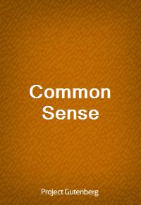 Common Sense (커버이미지)